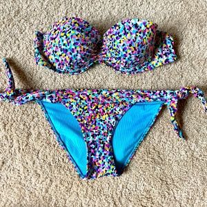 Victorias Secret Geometric Print Bikini